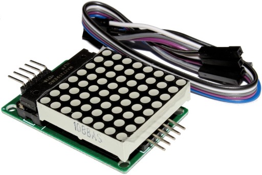 MODUŁ MATRYCY LED 8X8 MAX7219 MATRIX ARDUINO