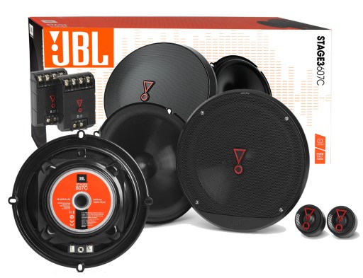 GŁOŚNIKI SAMOCHODOWE JBL STAGE3 607C ODSEPAROWANE