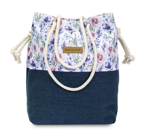 TOREBKA WOREK BUTTERFLY RÓŻE KWIATY TORBA BAGGAGE