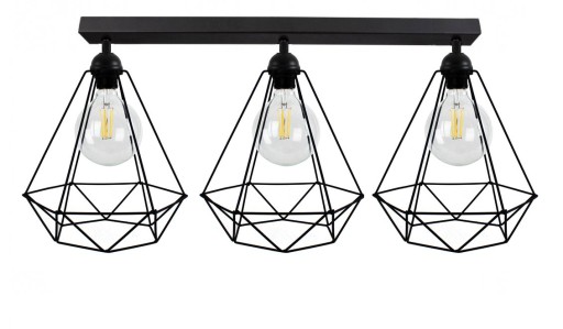 LAMPA SUFITOWA ŻYRANDOL PLAFON BRYLANT EDISON LED