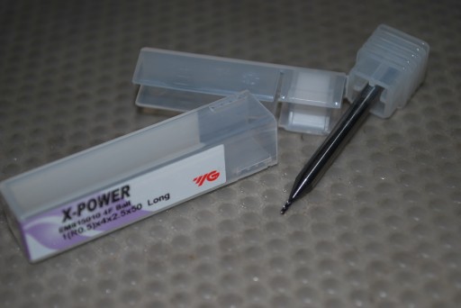 frez palcowy węglikowy 1 3Z R 05 L50/2,5 YG