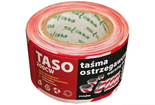 TAŚMA OSTRZEGAWCZA DWUSTRONNA TASO TASO200-3 CW.