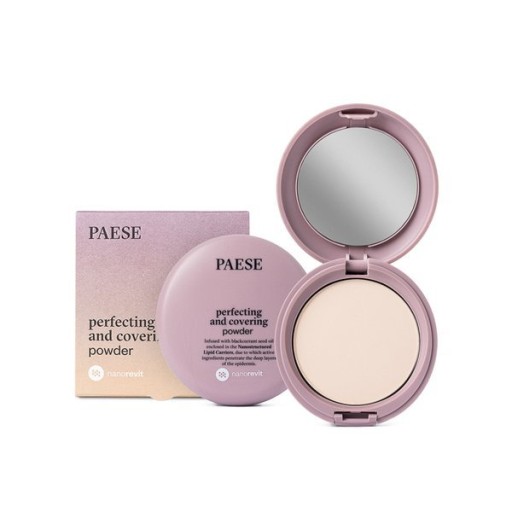 PAESE Nanorevit Puder kryjący 01 IVORY 9 g