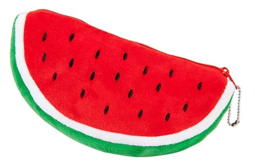 PIÓRNIK SASZETKA KOSMETYCZKA PLUSZOWY ARBUZ