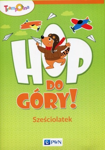 Trampolina Hop, do góry! Sześciolatek Teczka