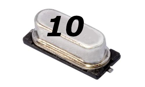 Kwarc rezonator kwarcowy 11,059 MHz 9.X.2 R