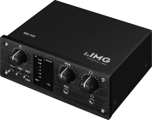 INTERFEJS REJESTRUJĄCY USB IMG STAGELINE MX-1IO