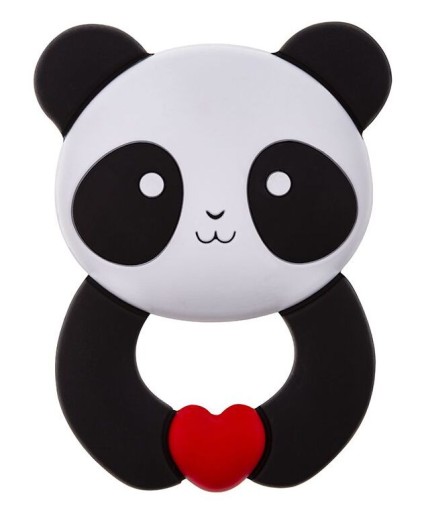 AKUKU Gryzak silikonowy PANDA na ząbkowanie