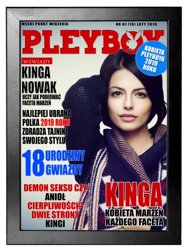 PREZENT NA 18 20 30 40 URODZINY OKŁADKA A4 W RAMCE