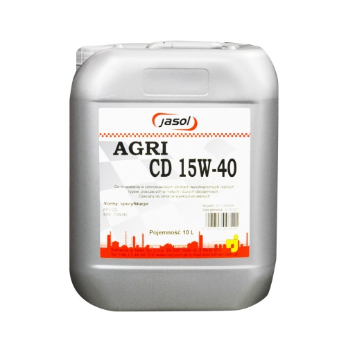 OLEJ SUPEROL JASOL AGRI CD 15W40 - - 10 Litrów