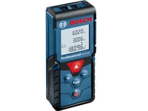 Dalmierz laserowy BOSCH GLM 40 0601072900 40m etui
