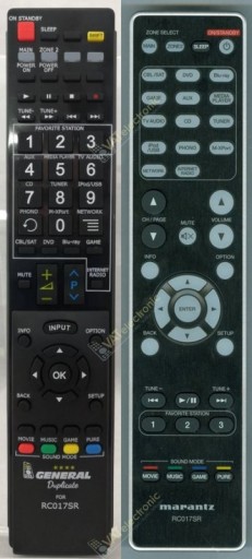 Pilot duplikat Marantz RC017SR ! NOWY !