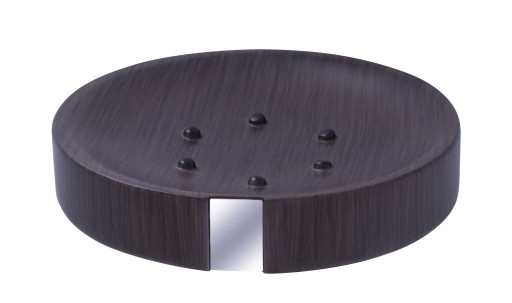 Elegancka MYDELNICZKA batu WENGE imitacja drewna