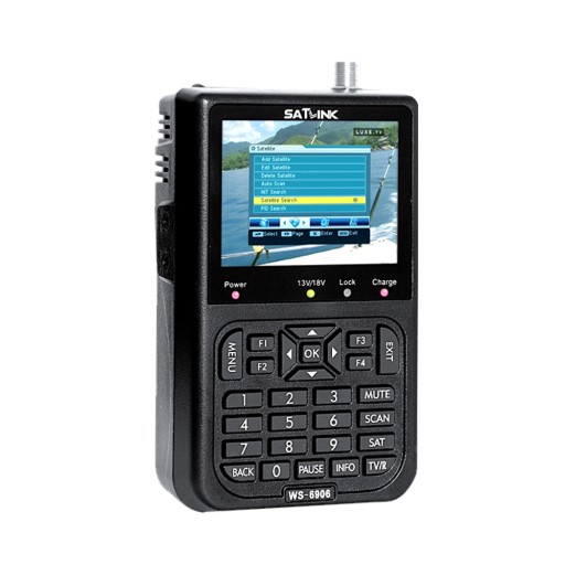 SATLINK WS6906 3,5-calowy wyświetlacz LCD Data