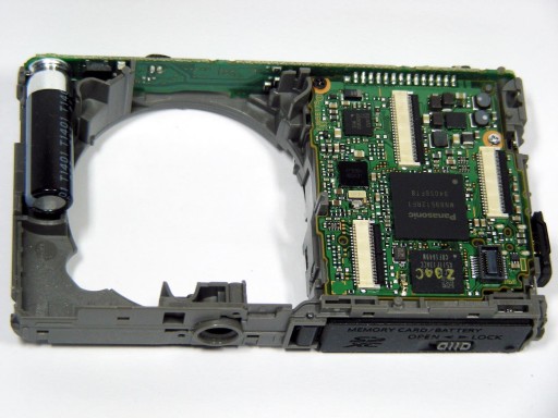 Panasonic Lumix DMC-SZ3- elektronika, płyta główna