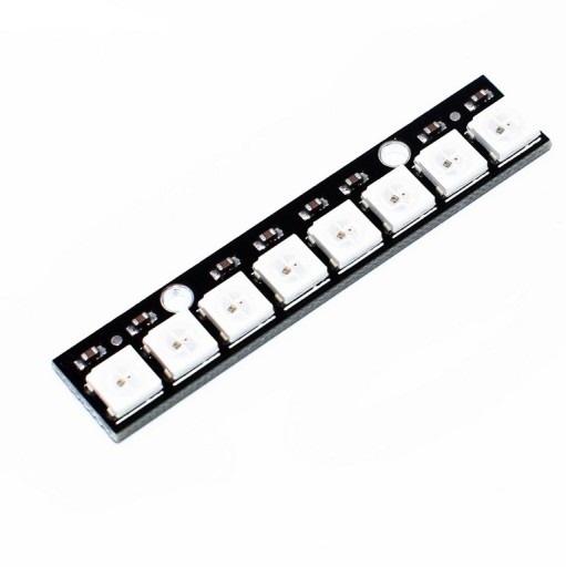 MODUŁ WS2812B 5050 RGB LEDx8 5V RASPBERRY ARDUINO