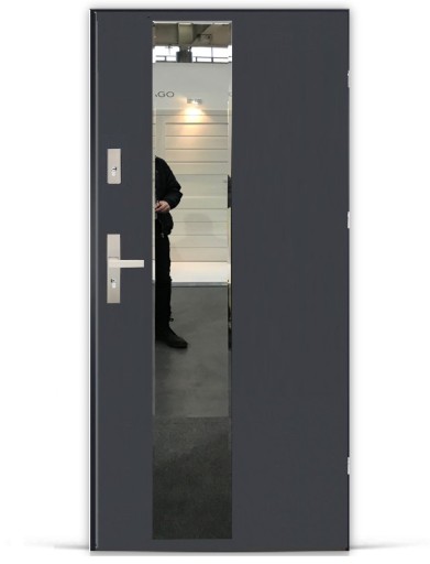 POLSKIE DRZWI ZEWNĘTRZNE FUTURE MIRROR STOLDREW
