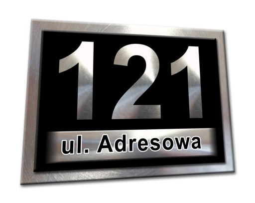 TABLICZKA NUMER DOMU z numerem nr na dom tablica