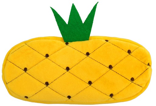 PIÓRNIK SASZETKA KOSMETYCZKA PLUSZOWY ANANAS