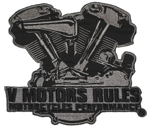Naszywka, silnik, Knuckle Series, motor, chopper