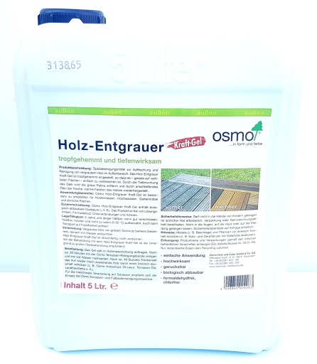 Osmo 6609 ŻEL do USUWANIA SZAROŚCI DREWNA 10l