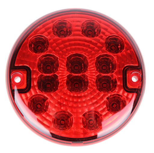 LAMPA LED TYLNA LED 12V 24V OKRĄGŁA PRZECIWMGIELNA