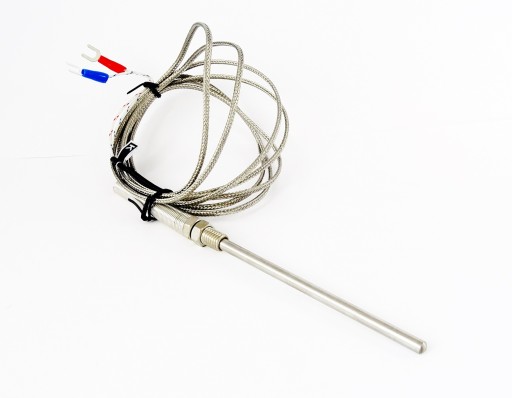 CZUJNIK temperatury TERMOPARA J 800C M8 5x100mm 2m