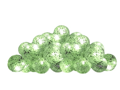 BALL KULE ŚWIECĄCE LED LAMPKI GIRLANDA NA BATERIE