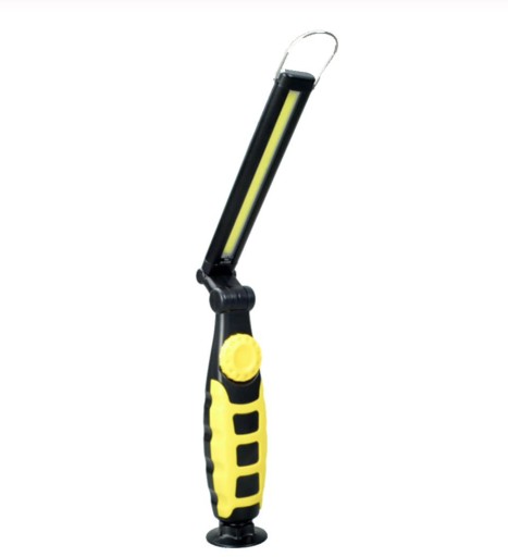 LATARKA LAMPA WARSZTATOWA COB LED MAGNES HAK USB
