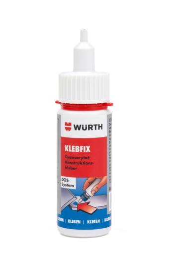 Mocny Klej błyskawiczny do Plastiku WURTH 5g