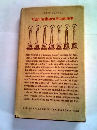 VON HEILIGEN FLAMMEN - Josef Kuhnel