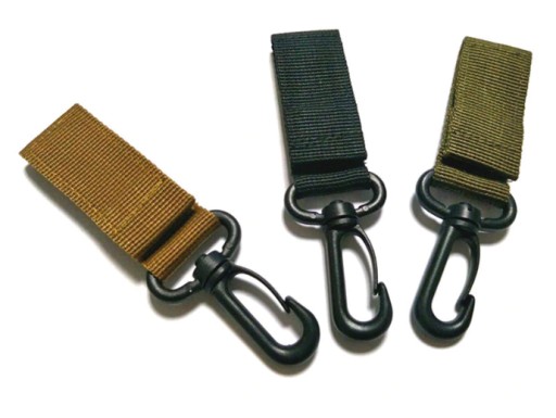 UCHWYT TORBA PASEK EDC MOLLE KARABIŃCZYK MOCNY