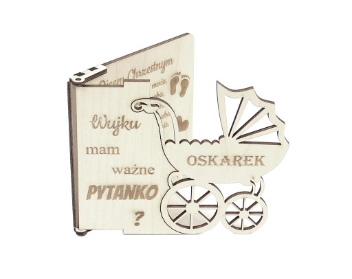 PROŚBA WUJKU CZY ZOSTANIESZ MOIM CHRZESTNYM KARTKA