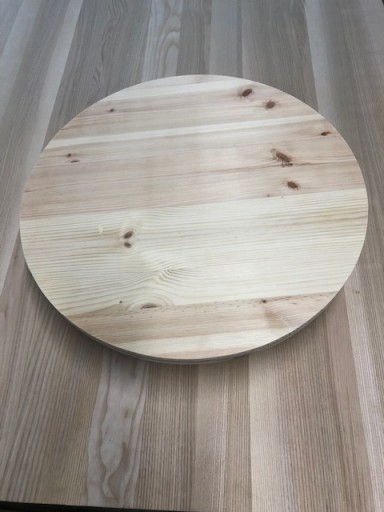 Taboret siedzisko okrągły sosnowy 30 cm gr. 21 mm