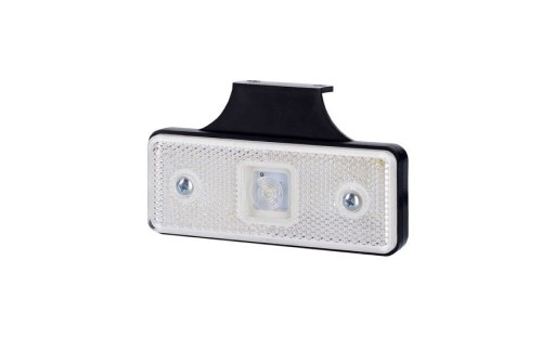 LAMPA OBRYSOWA Z ODBLASKIEM BIAŁA WIESZAK LED