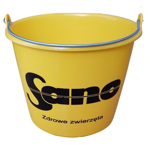SOLIDNE MOCNE WIADRO WIADERKO SANO 12 LITRÓW