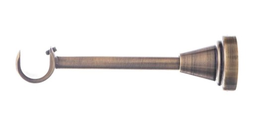 Karnisz METALOWY Akcesoria Wspornik pojedynczy 19