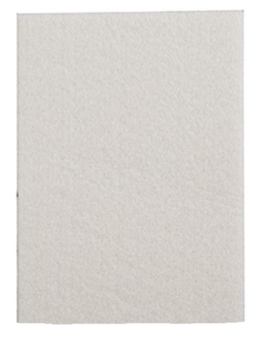 Podkładki filcowe pod meble krzesła stołki DUŻE białe 9 cm x 13 cm grube