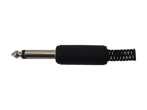 wtyk jack 6.3 mm mono plastyk