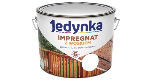Jedynka impregnat z woskiem 10L Teak