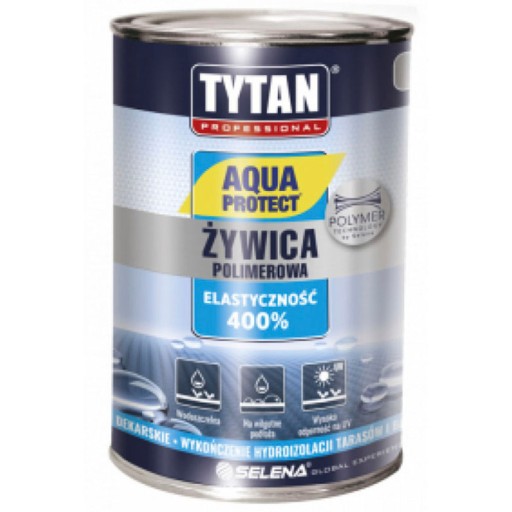 TYTAN AQUA PROTECT ŻYWICA POLIMEROWA 1KG SZARY