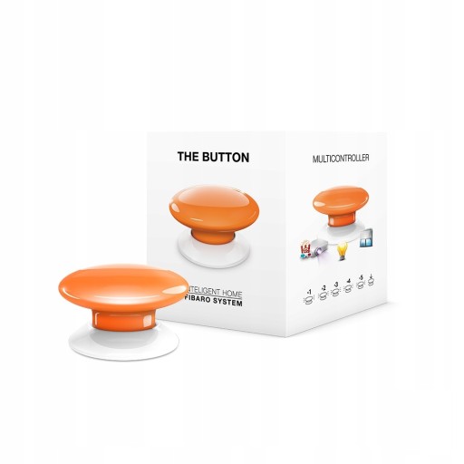 FIBARO The Button FGPB-101-8 (pomarańczowy) Z-wave