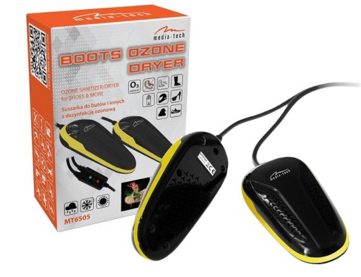 SUSZARKA OZONATOR MT6505 DO OBUWIA SKARPET RĘKAWIC KASKÓW
