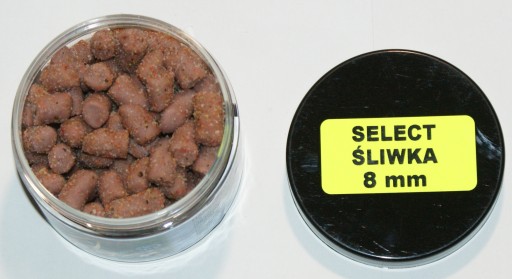 Stil miękki pellet haczykowy 8mm 100g Śliwka