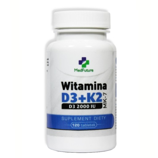WITAMINA D3 + K2 MK-7 120tab. molekin vitum OKAZJA