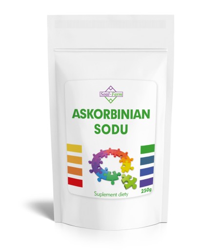 ASKORBINIAN SODU witamina C CZYSTY SPOŻYWCZY 250g