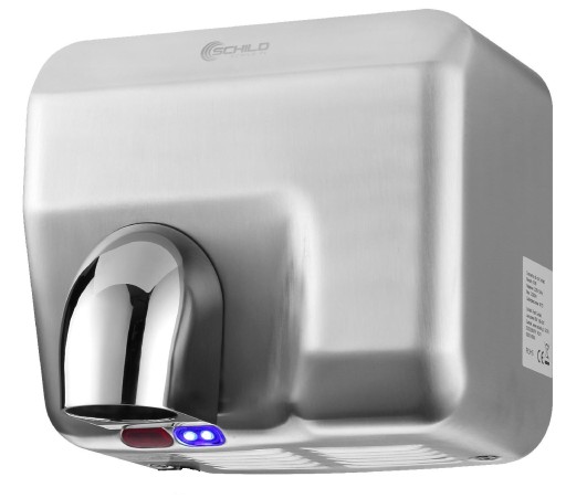 SOLIDNA MOCNA Suszarka do rąk 2300W AUTOMAT STAL
