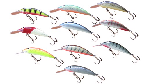 WOBLERY GĘBALE ASSAN SZCZUPAKOWE PIKE 8,0cm W1300 1-10