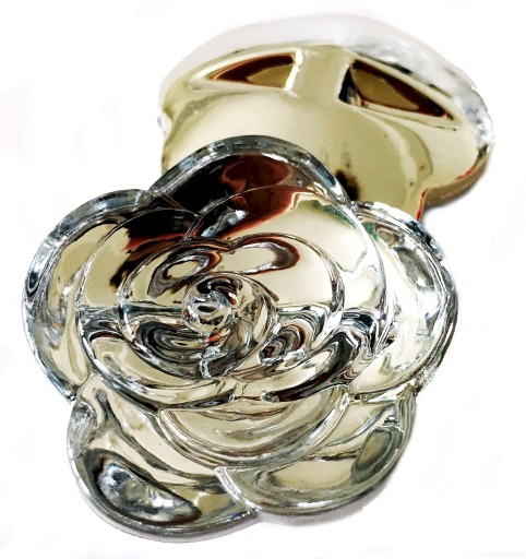 GUZIK DIAMENT KRYSZTAŁ a`la SWAROVSKI - KWIAT 15MM