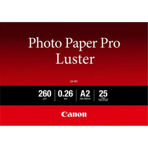 Papier foto Canon LU-101 A2 260g 25ark. POŁYSK